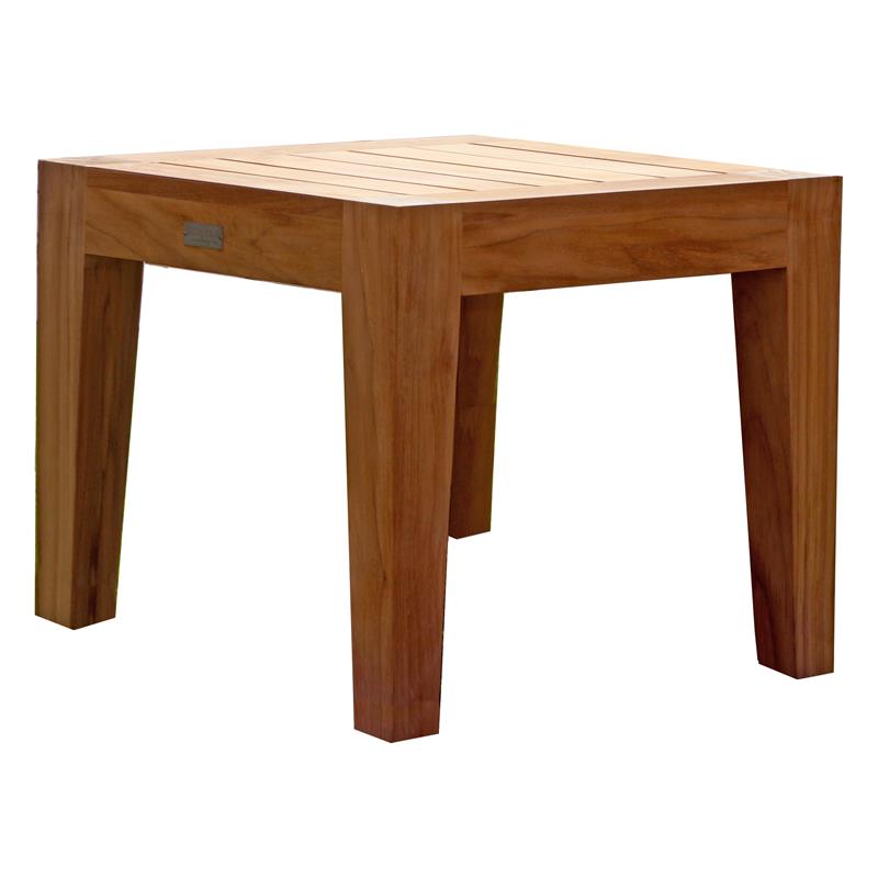 Nivelle Beistelltisch Modul 50 x 50 x 45 cm - Zertifziertes Teak GRADE A