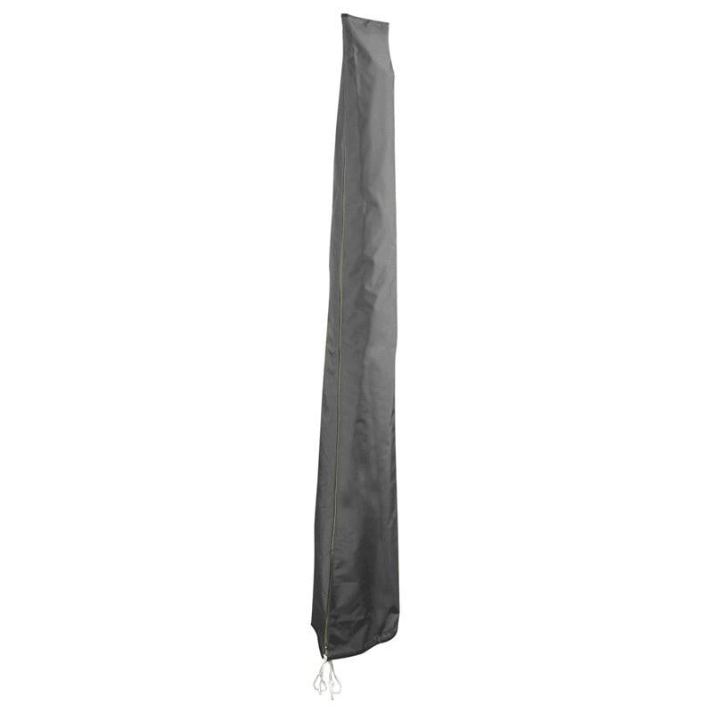 Abdeckung für Sonnenschirm bis 470 cm 238cm (L) x152cm (U) grau