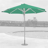 Parasol cover 300cm round in standard color Nagata Drill for Ocean Deluxe with leather cap