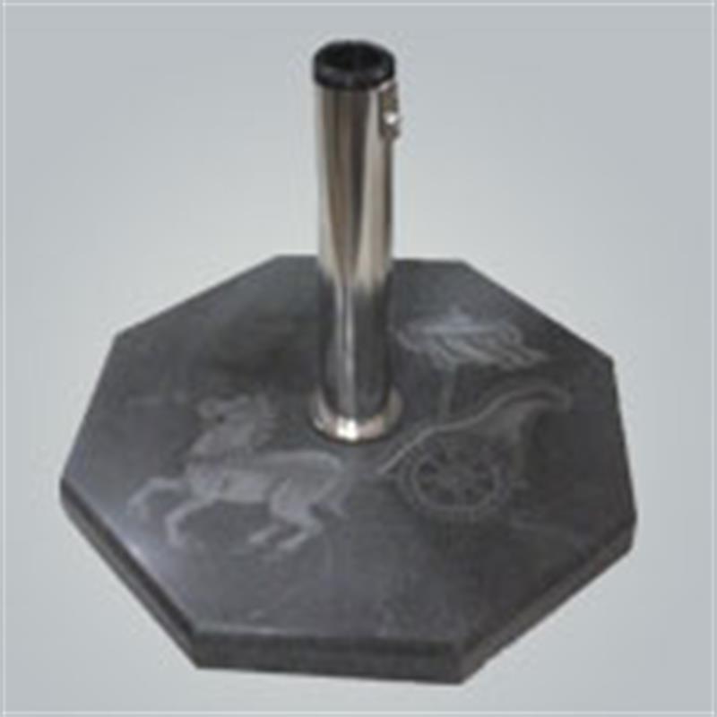 Umbrella stand granite »Equus« 50x50x6