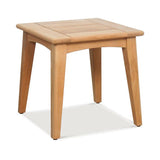 Piedra side table square 50 x 50 x 50 cm Certified teak GRADE A