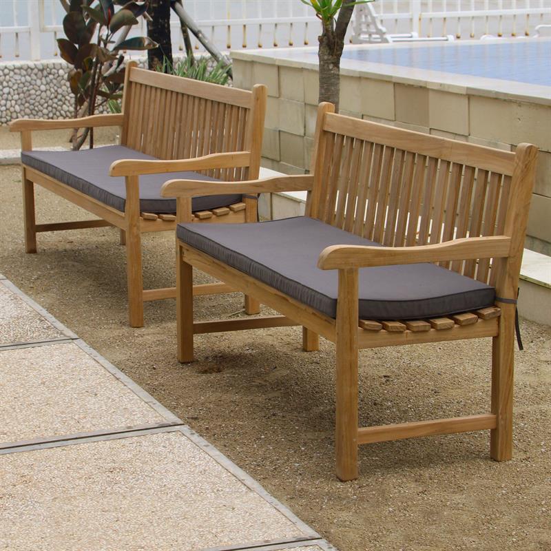 Royal Classic Garden Bench 130 cm - Certified Teak GRADE A