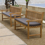 Banc de jardin Royal Classic 130 cm - Teck certifié GRADE A