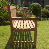 Banc de jardin Royal Classic 130 cm - Teck certifié GRADE A