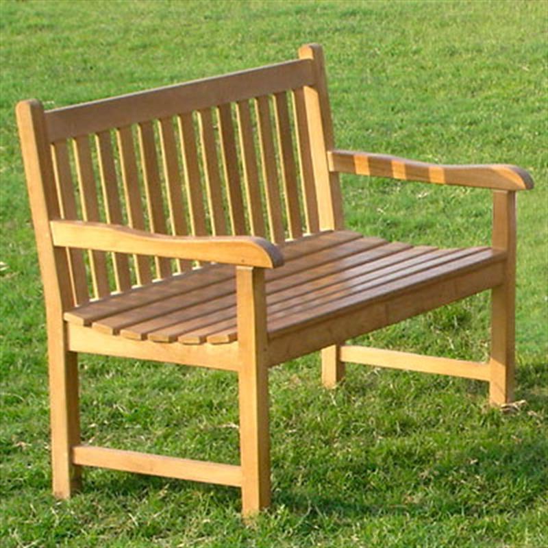 Banc de jardin Royal Classic 130 cm - Teck certifié GRADE A