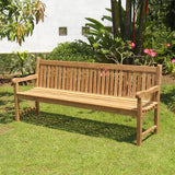 Royal Classic Garden Bench 200 cm - Certified Teak GRADE A