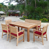 Dusun Bank 154 cm 154 x 62,5 x 89,5 cm Recycling Teak