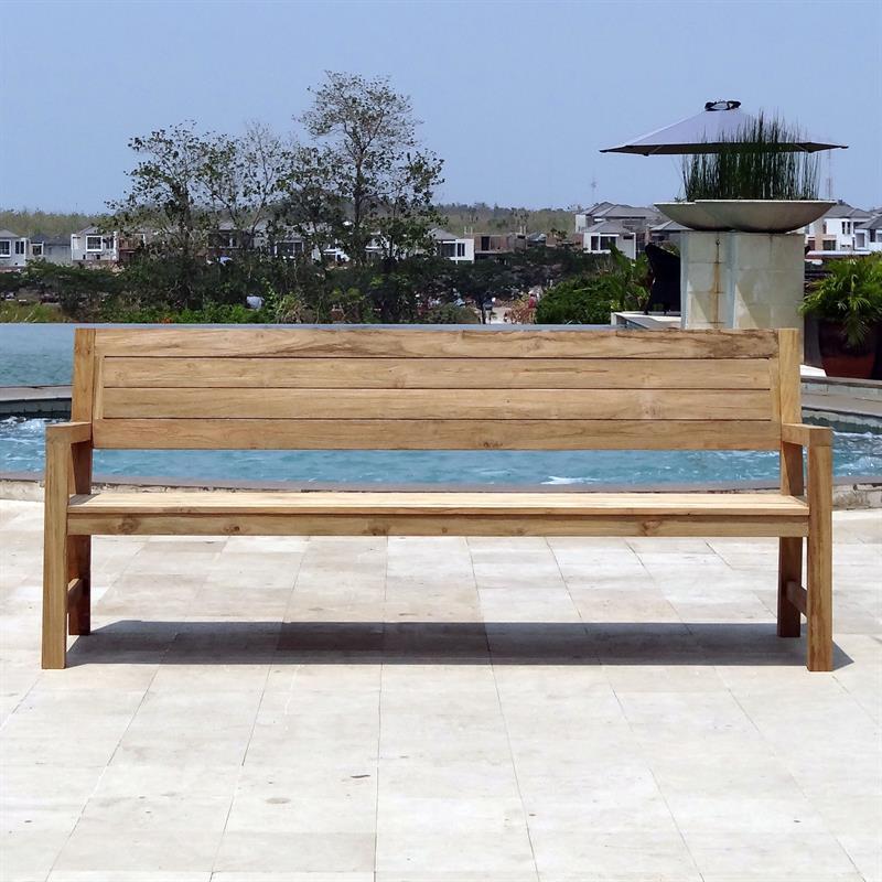 Dusun bench 212 cm recycled teak