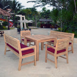 Dusun Bank 212 cm Recycling Teak