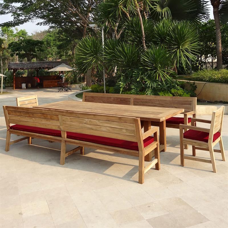 Dusun Bank 300 cm Recycling Teak