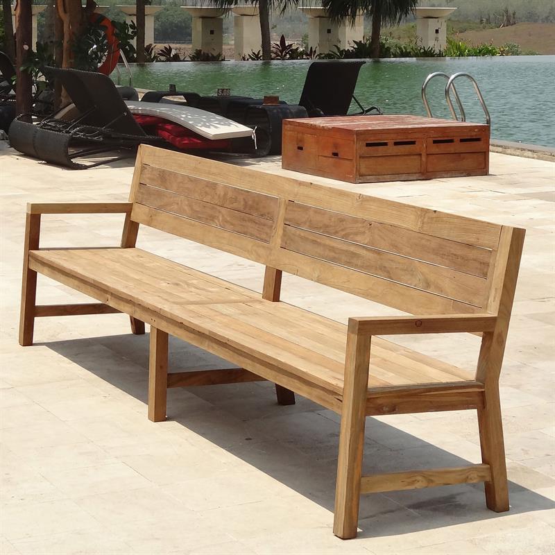 Dusun Bank 300 cm Recycling Teak