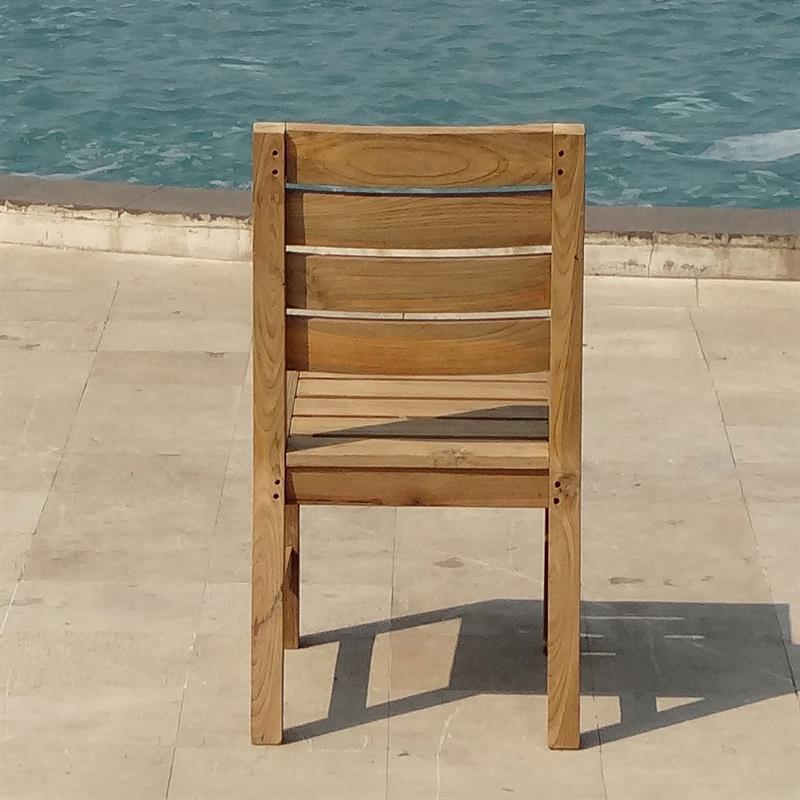 Dusun Dining Chair 46.5 x 57 x 89.5 cm Recycled Teak