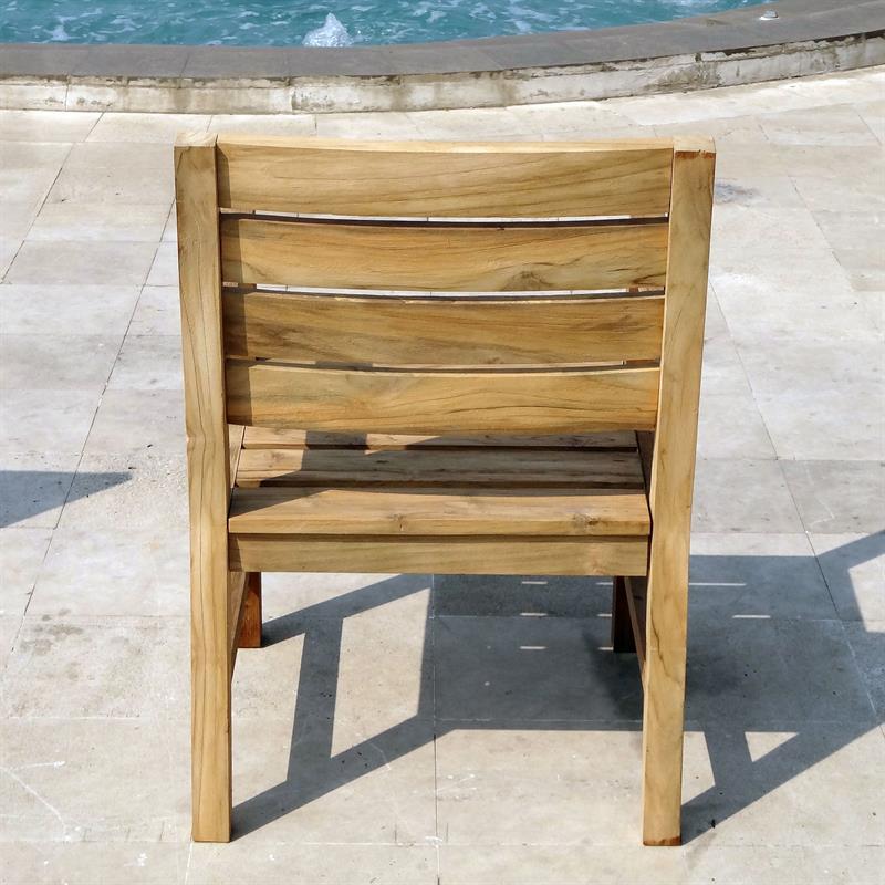 Dusun Armlehnstuhl 59 x 57 x 89,5 cm Recycling Teak