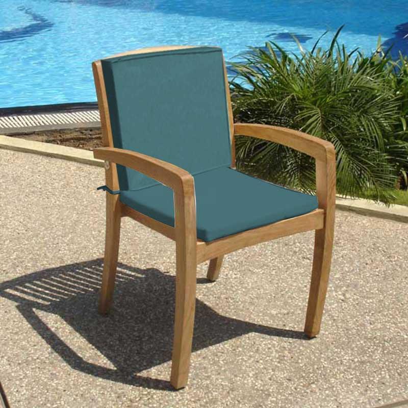 Back cushion 49x47 cm for Comforteck stacking chair Nagata