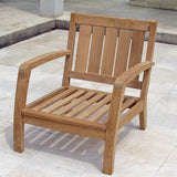 Corona Armchair 1 Seater 72 x 76.5 x 82 cm - Certified Teak GRADE A