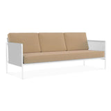 Snix Sofa 3 Sitzer  211x78,5x74,5cm -  rostfreier Edelstahl, Batyline und Rope-Material