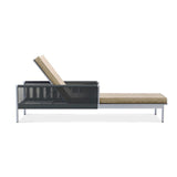 Snix lounger 205x73.5x50cm - stainless steel, Batyline and rope material