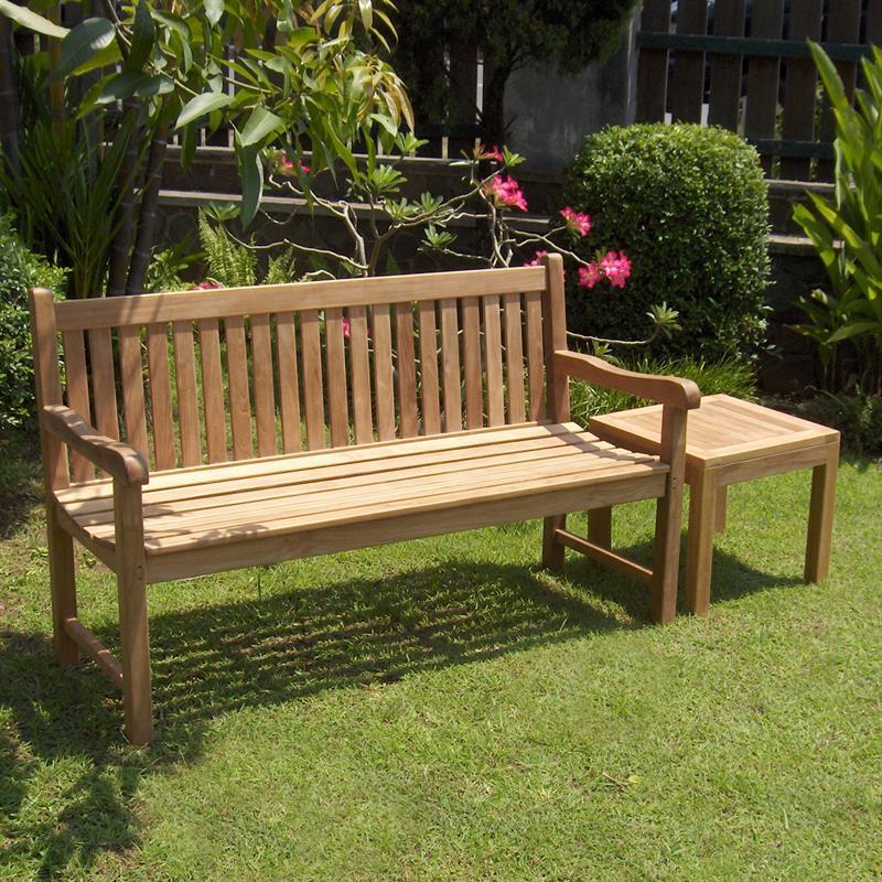 Hampton Side Table 50 x 50 x 45cm Teak