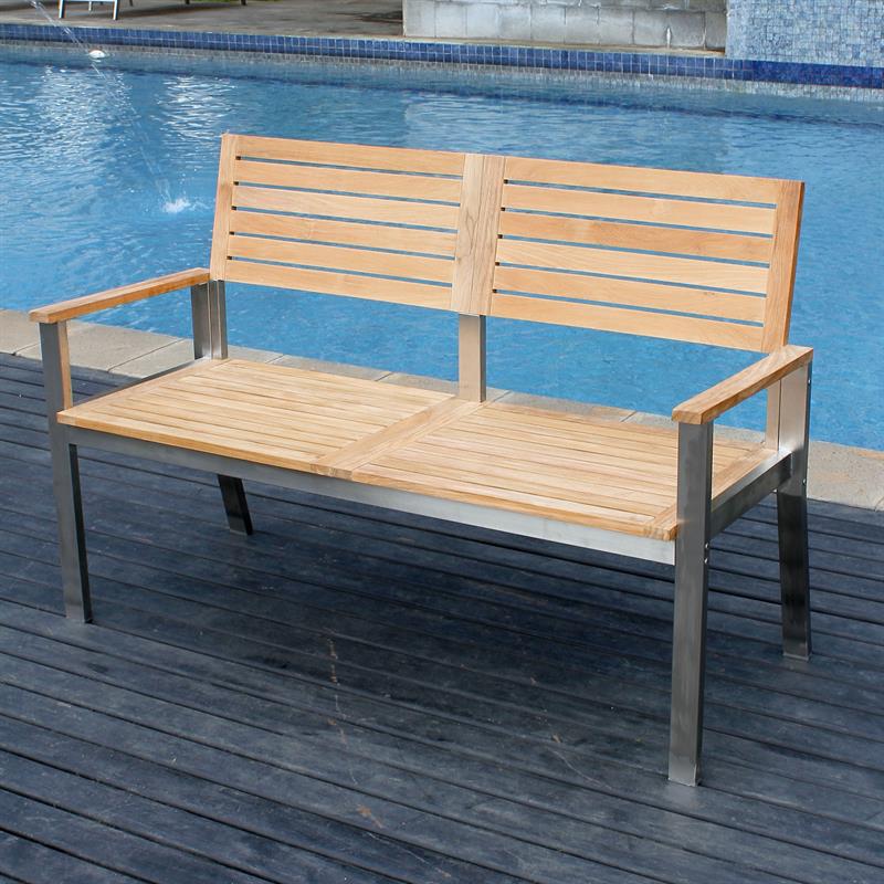 Bench cushion 140 Comfort Nagata for Moselle and Zilart bench - 132x49 cm