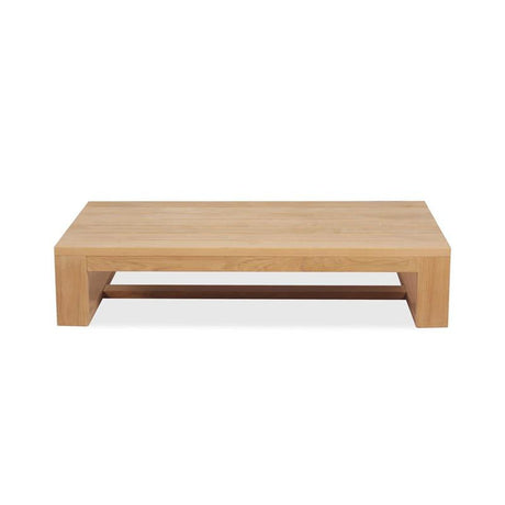 Table basse Trent - 122 x 71 x 26 cm - Teck certifié GRADE A