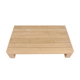 Table basse Trent - 122 x 71 x 26 cm - Teck certifié GRADE A