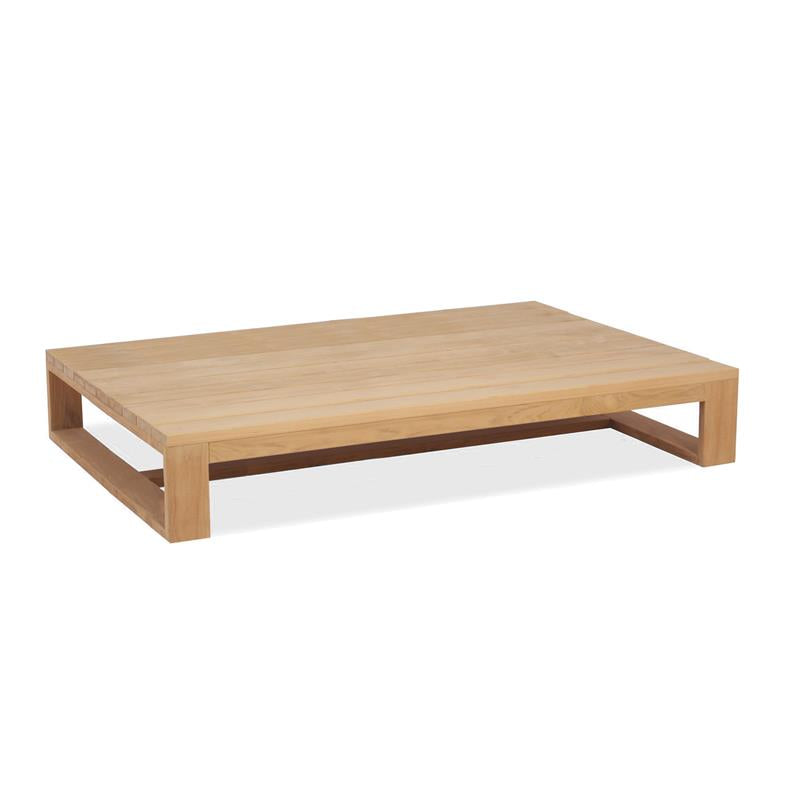 Table de canapé Trent grande - 152 x 89 x 26 cm - Teck certifié GRADE A