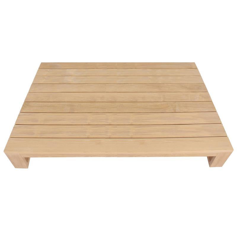 Table de canapé Trent grande - 152 x 89 x 26 cm - Teck certifié GRADE A