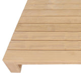 Table de canapé Trent grande - 152 x 89 x 26 cm - Teck certifié GRADE A