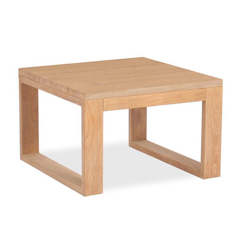 Table d'appoint Trent - 61 x 61 x 40 cm - Teck certifié GRADE A