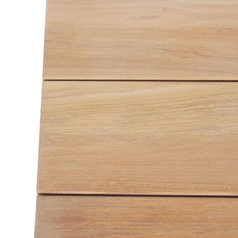 Trent Beistelltisch - 61 x 61 x 40 cm -  Zertifiziertes Teakholz GRADE A