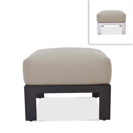 Vento Aluminium Stool / Footstool 80x60x30cm -