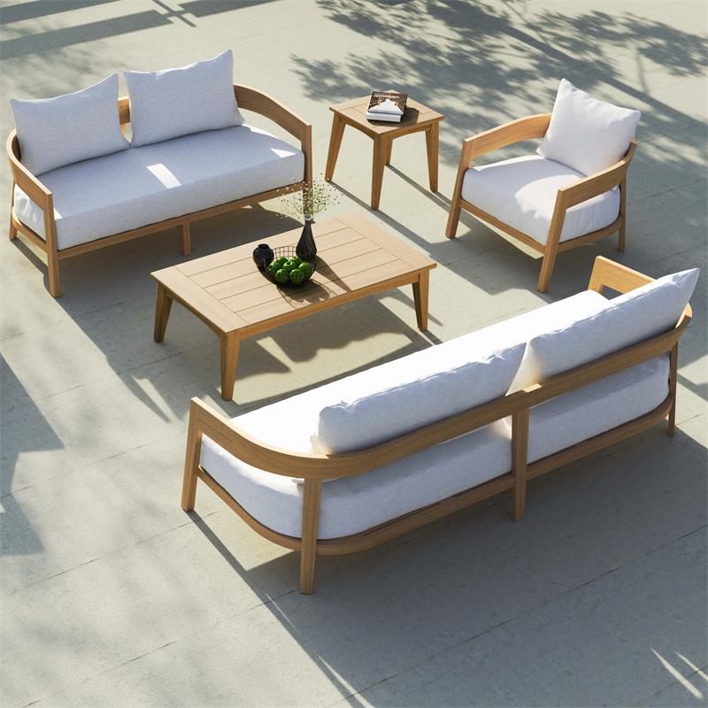 Vento Teak Sofa 2 Seater 175 x 86.3 x 67 cm