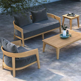 Vento Teak Sofa 3 Seater 240 x 86.3 x 67 cm