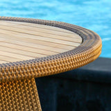 Trinity Table 110 Wicker Table Round