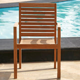 Trent Stacking Chair - Certified Teak GRADE A