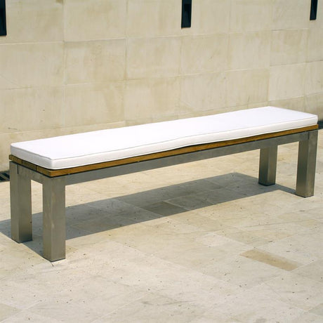 Bench cushion for bench without backrest 190x45 cm Sunproof